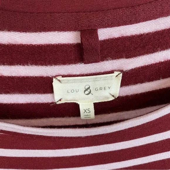 Lou & Grey Striped Signature Soft Sweater Dress - Picture 8 of 12